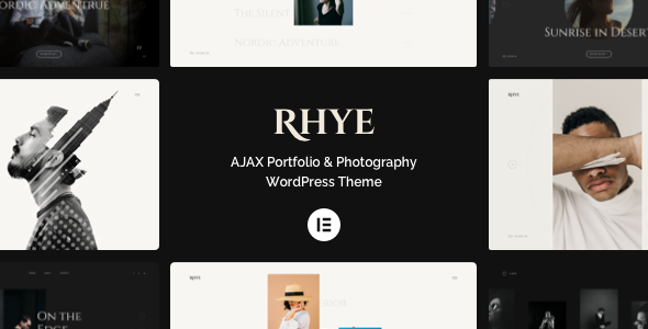 Rhye v4.3.3 – AJAX Portfolio WordPress Theme