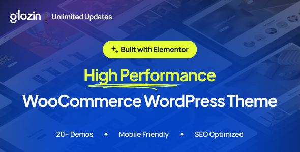 Glozin v2.0.0 - Multipurpose WooCommerce WordPress Theme